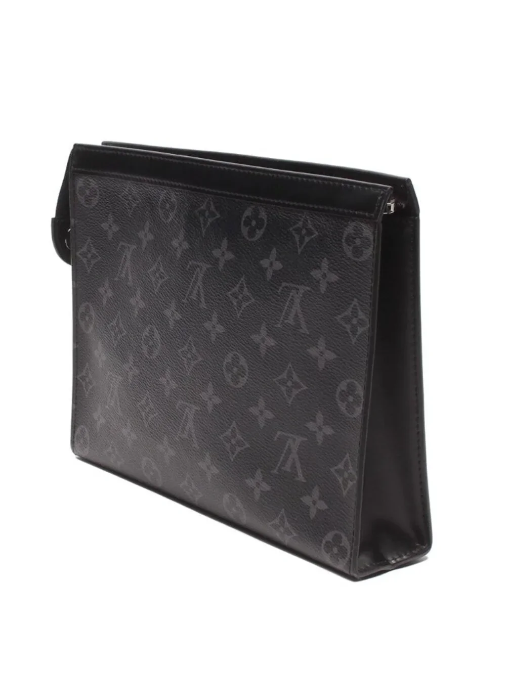 Louis Vuitton Pouch Clutch Pochette Voyage MM Monogram Eclipse